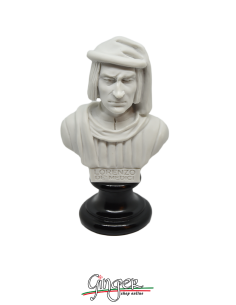 Lorenzo de Medici "il Magnifico" - busto 15 cm