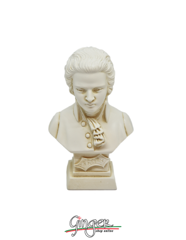 Musicisti Compositori - Wolfgang Amadeus Mozart - busto patinato 11 cm