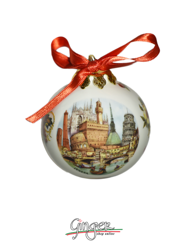 Christmas Ornaments: Italy - 1.77 or 3.14 in.