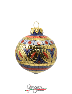 Christmas Ornament from Deruta - BL 2.36 in. or 3.15 in.