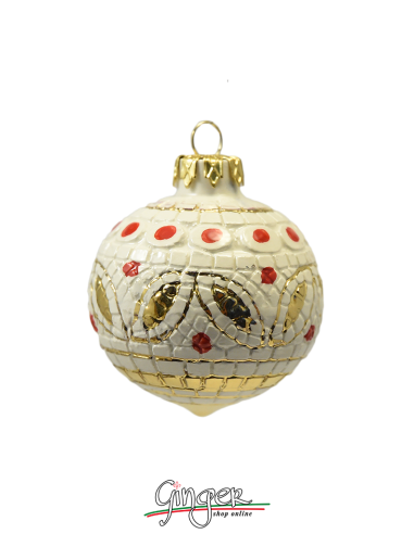 Christmas Ornament from Deruta - BI 2.36 in. or 3.15 in.