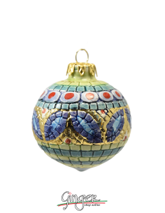 Christmas Ornament from Deruta - GR 2.36 in. or 3.15 in.