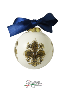 Christmas Ornament “A piece of Italy” - WH 3.15 in.