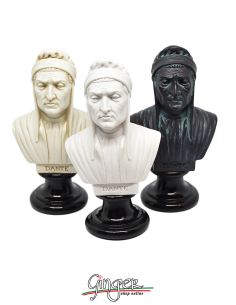 Dante Alighieri - bust 5.9 in. three versions