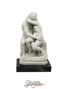 Auguste Rodin - il Bacio - altezza 19 cm