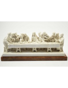 The Last Supper by Leonardo da Vinci - 9.8 x 3.5 in. (25...