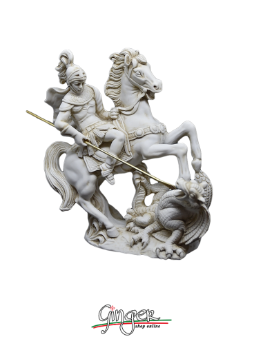 Saint George killing the Dragon - 6,7 in. (17 cm) - three versions