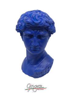 Pop-art collection - the head of Michelangelo's David -...