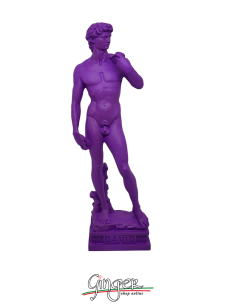 Collezione "pop art" - David 20 cm o 30 cm - Viola