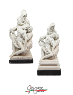 The Deposition or Bandini Pietà or Florentine Pietà by Michelangelo - 7.5 in. (19 cm) or 11.4 in. (29 cm)