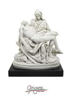 Pieta' Vaticana - 21 cm - con base in marmo - Santini