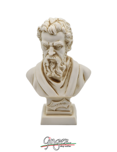 Michelangelo Buonarroti - bust 4.3 in. (11 cm)