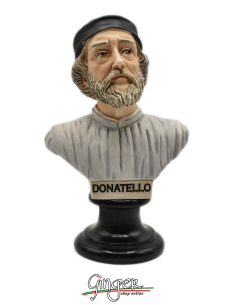 Donatello - bust 5.9 in. (15 cm) hand painted