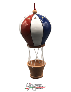 Ceramic Hot Air Balloon - diameter 7 cm (2.76") height 14...