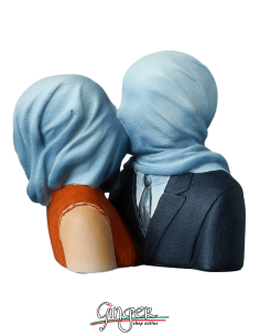 René Magritte: the Lovers - 13 cm (5,12")