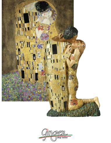 Gustav Klimt - il Bacio - 10, 19, 30 cm Misura 10