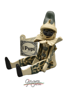 "i Pupi" Italian Masks - height 13 cm (5.12") - Brighella