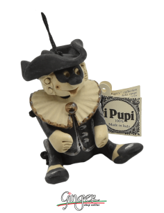 "i Pupi" maschere Italiane - altezza 7 cm - Balanzone