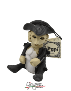 "i Pupi" maschere Italiane - 7 cm - Bauta