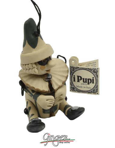 "i Pupi" maschere Italiane - 7 cm - Brighella