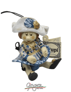 I Pupi Italian Masks - height 7 cm (2.76") - Colombina