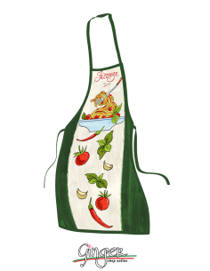 "New" Kitchen apron with draw of spaghetti with tomato sauce ... in Florence - GR1411