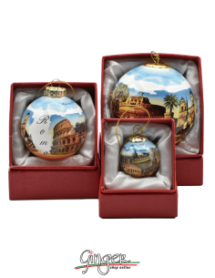 Christmas Ornaments: Monuments of Rome 1.35" - 2.36" - 3.14"