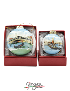 Christmas Ornaments: Venice: Rialto Bridge, San Marco and...