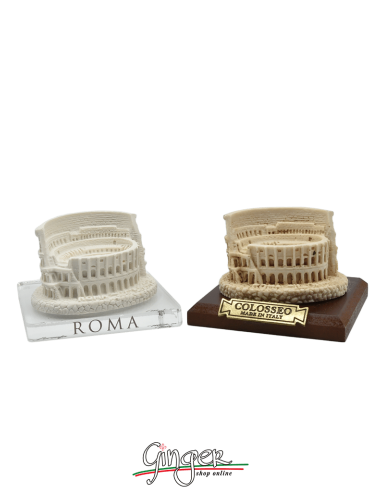 "News" - The Colosseum in Rome (small size) - with Plexiglass or Wooden base