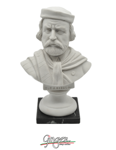 Giuseppe Garibaldi - bust 6.7 in. (17 cm)