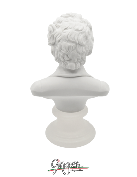 Musicians Bust of Chopin With Alabaster Base -  Sweden