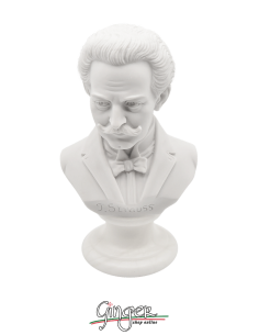 Composers Musicians - Johann Strauss - bust 5.9 in. (15 cm)