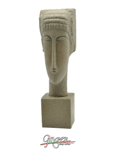 Sculptures by Modigliani: Head - 20 cm (7,87")