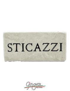 Magnet in real raw Italian marble - Sticazzi