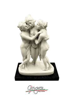 Antonio Canova - le Tre Grazie - 15 cm Santini