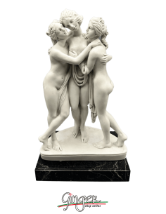 Antonio Canova - le Tre Grazie - 21 cm Santini