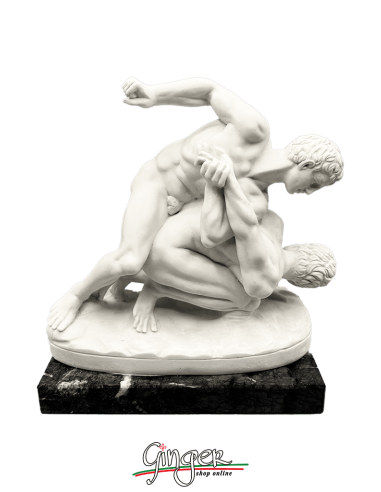 Fighting men (the Wrestlers) (Uffizi Museum Florence) - 7.1 in. (18 cm) Ruggeri