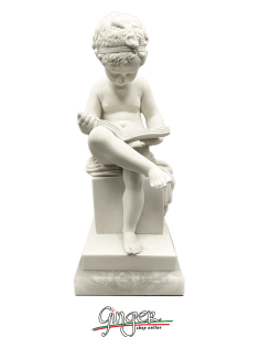 Antonio Canova - Putto or child reading - 28 cm (11,02 in.)