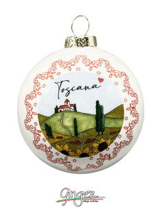 "New" Christmas Ornaments - Cities of Italy: Tuscany - 80...