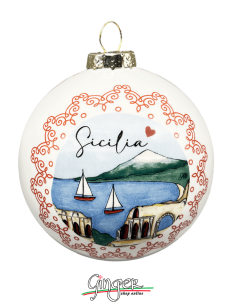 "New" Christmas Ornaments - Cities of Italy: Sicily...