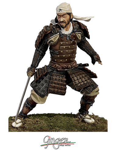 Miniature da collezione: Guerriero Samurai Ronin - dipinto a mano