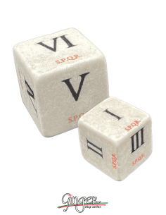 Marble Dice: Roman Numerals