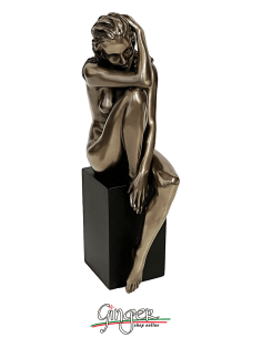 The Body: woman on cube B - 21 cm (8,27") height