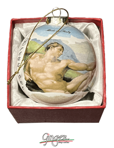 Christmas Ornaments: "The Creation of Adam" by...