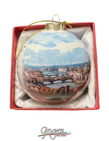 Christmas Ornaments: Florence Landscape from Piazzale Michelangelo