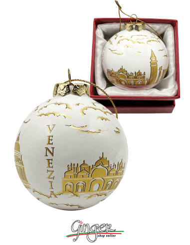 "New" Christmas Ornaments - Venice Gold Profile 60 mm (2.36")