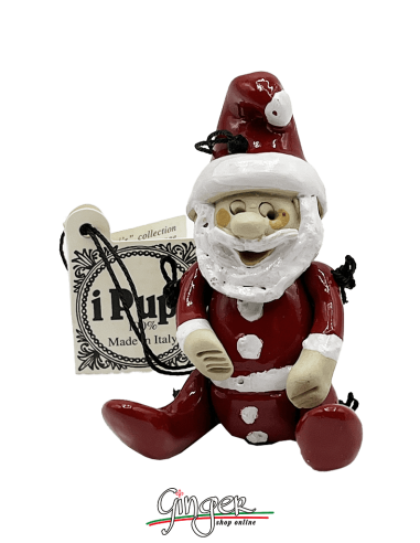 "i Pupi" Natale - 7 cm - Babbo Natale