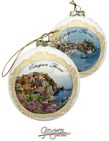 Christmas Ornaments - Cinque Terre - 80 mm (3.15")