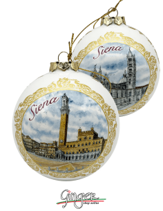 "New" Christmas Ornaments - Siena - 80 mm (3.15")