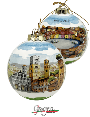 "New" Christmas Ornaments - Lucca - 80 mm (3.15")